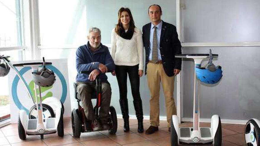 La alcaldesa de Ronda, Maripaz Fernández, en la presentación.