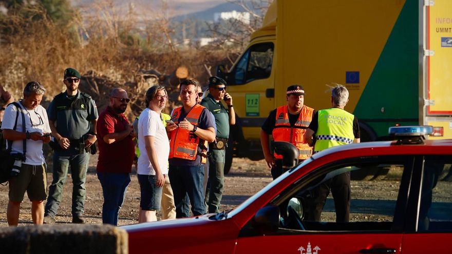 Medios aéreos del Infoca trabajan en el incendio