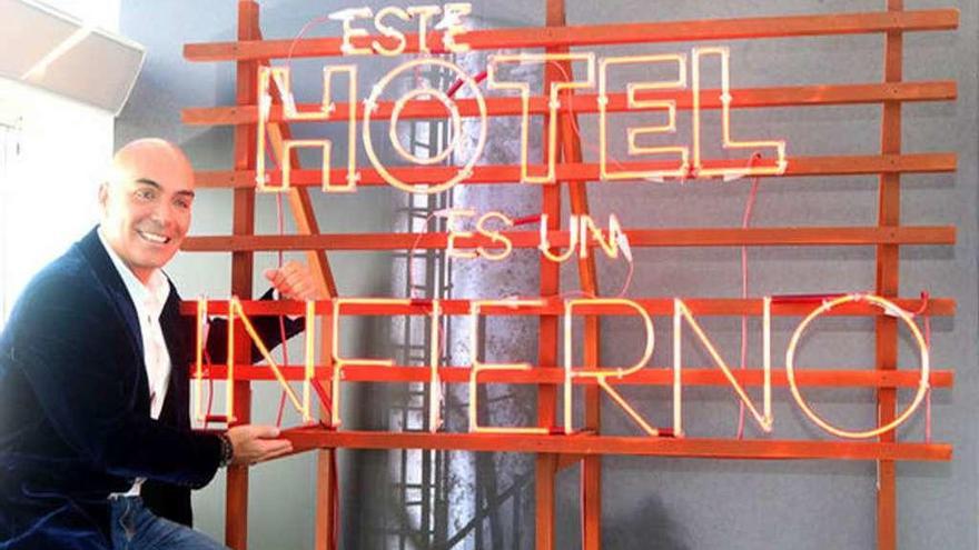 Kike Sarasola conduce &#039;Este hotel es un infierno&#039;.