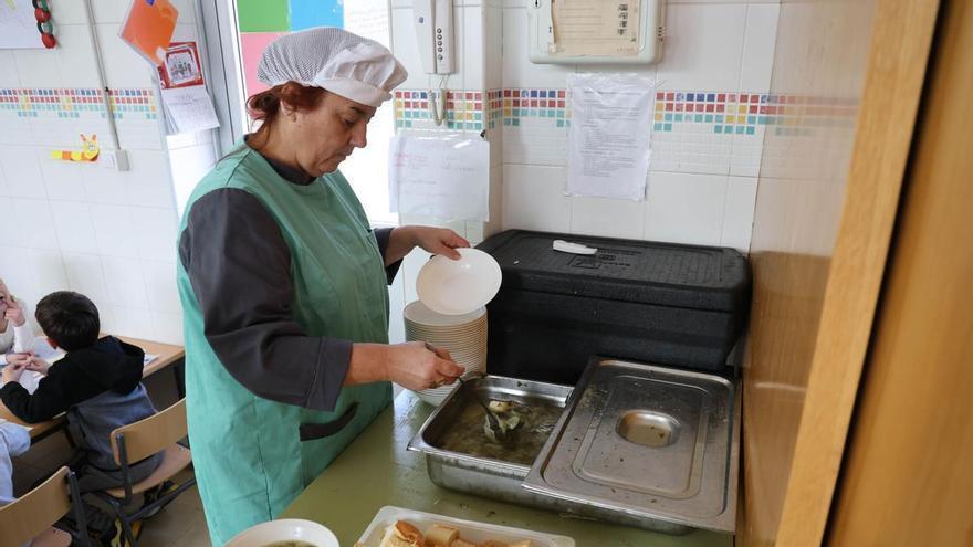 El precio mensual de los menús escolares escala ya por encima de los 100 euros