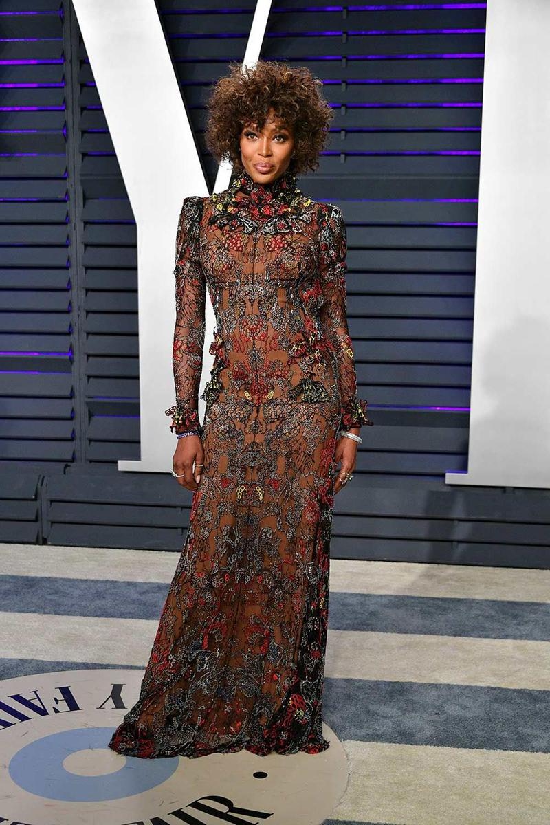 Naomi Campbell, en la fiesta Vanity Fair post Oscars 2019