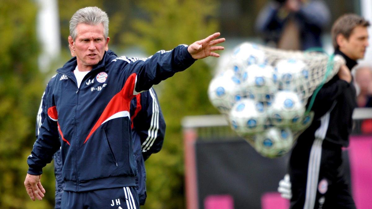 Heynckes, en su etapa como entrenador del Bayern de Múnich