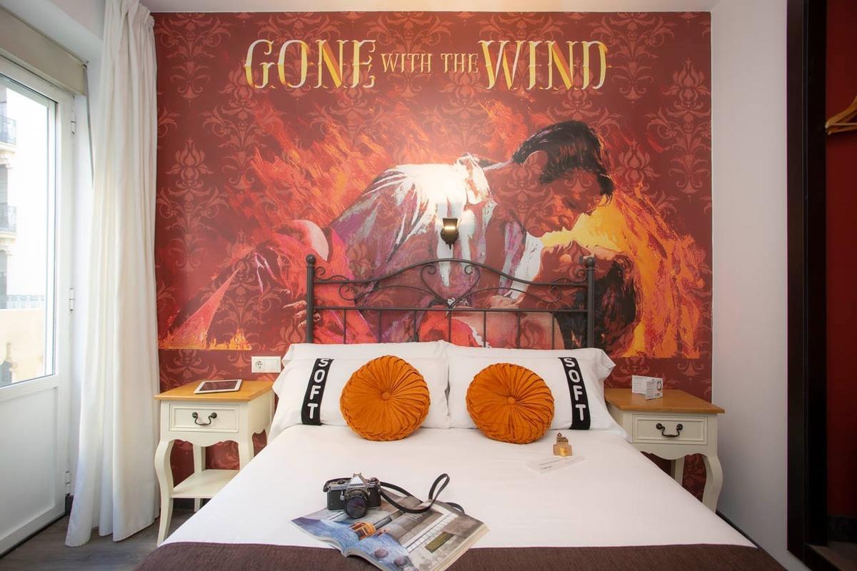 Imagen de unas de las habitaciones tematizadas de Casual Hoteles.