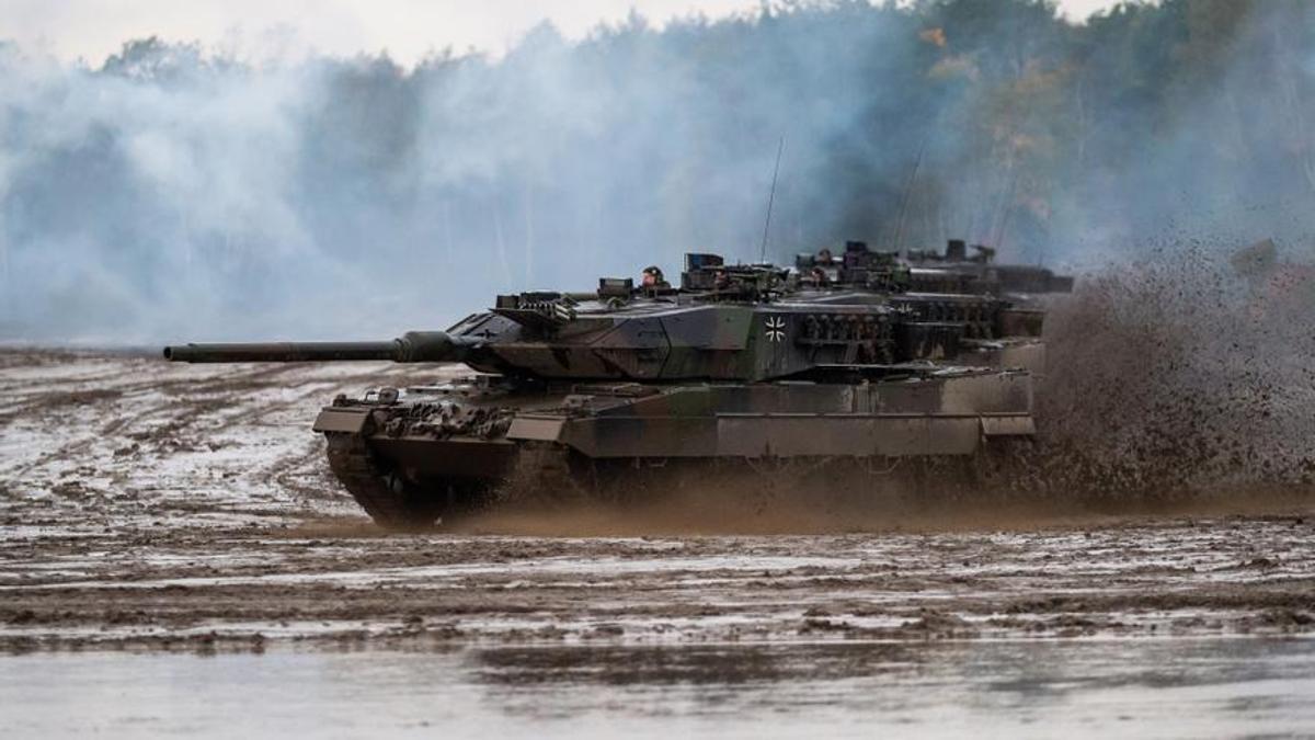 Rusia minimiza el posible impacto de los tanques Leopard en Ucrania.