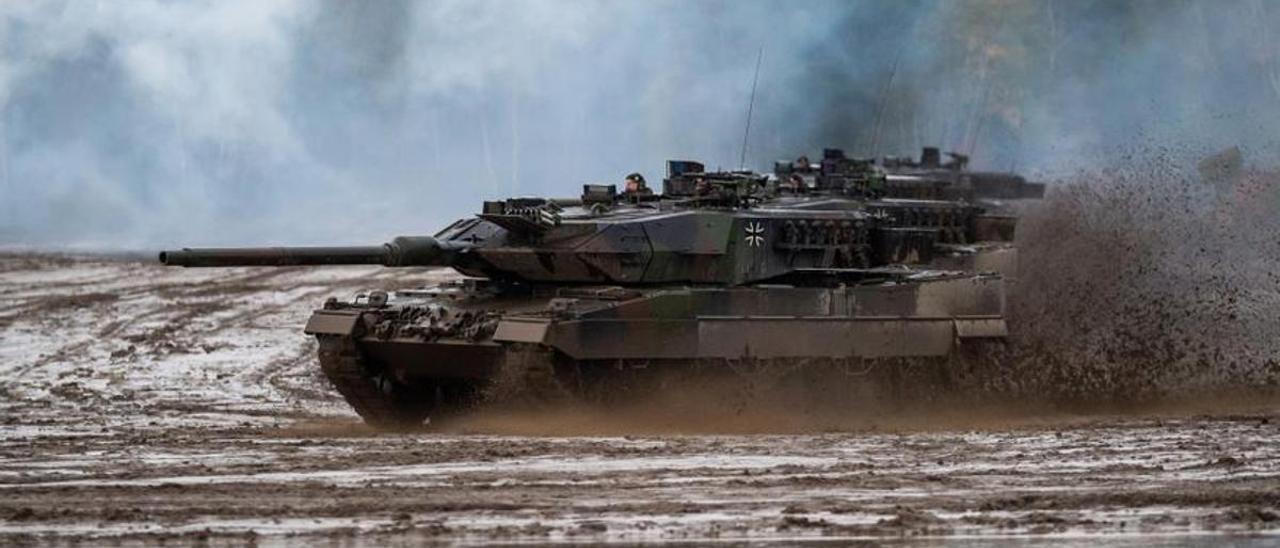 Rusia minimiza el posible impacto de los tanques Leopard en Ucrania.