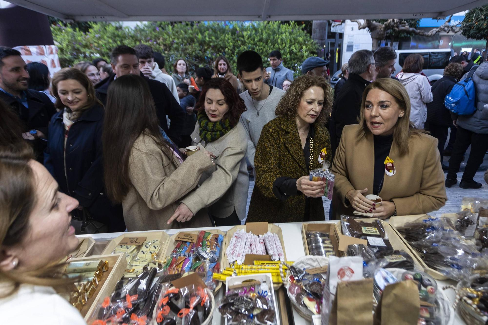 La Feria del Chocolate de Torrent atrae a cientos de amantes del dulce