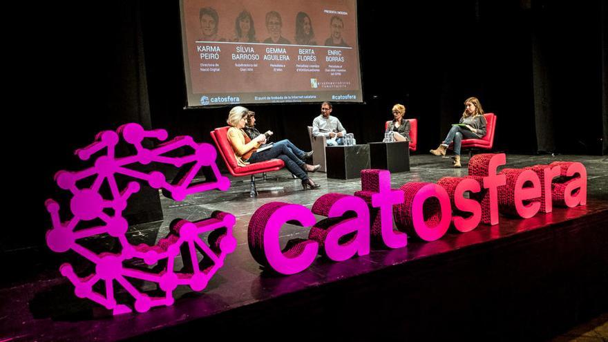 Una de les ponències i debats de l&#039;edició 2016 de la Catosfera, el punt de trobada de la Internet catalana