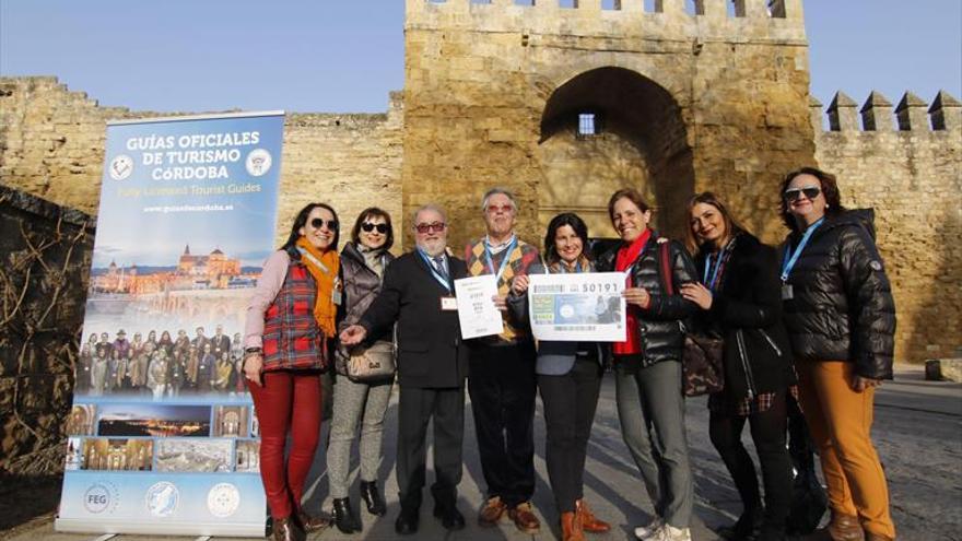 Cupón de la ONCE dedicado a los guías turísticos