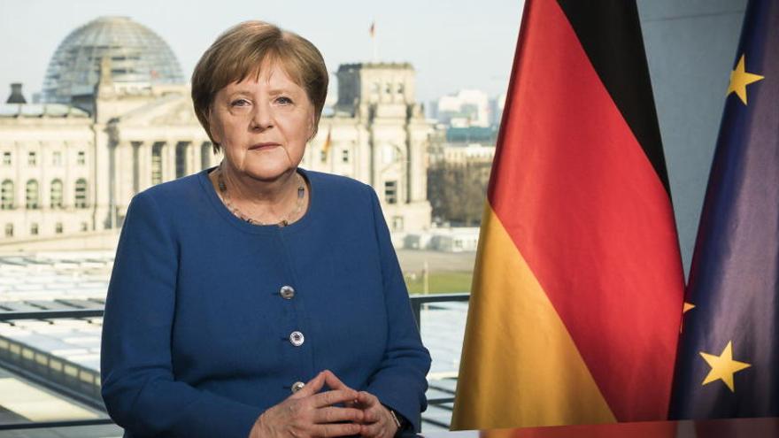 Una imagen de archivo de la canciller alemana, Angela Merkel.