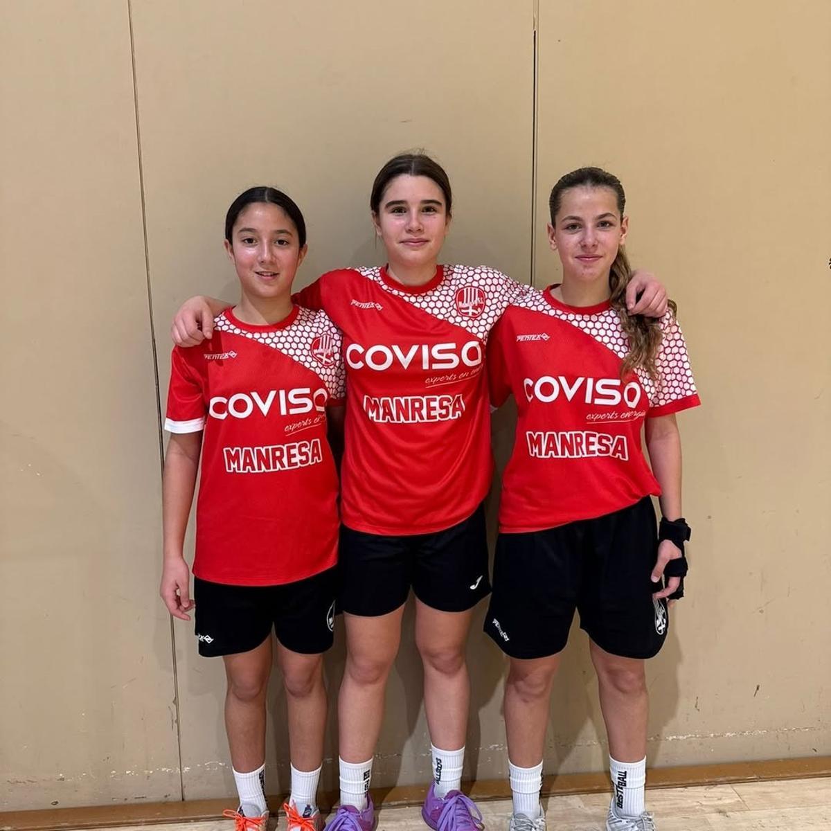 Jana Ruiz, Ariadna Lavilla i Laia Verdaguer