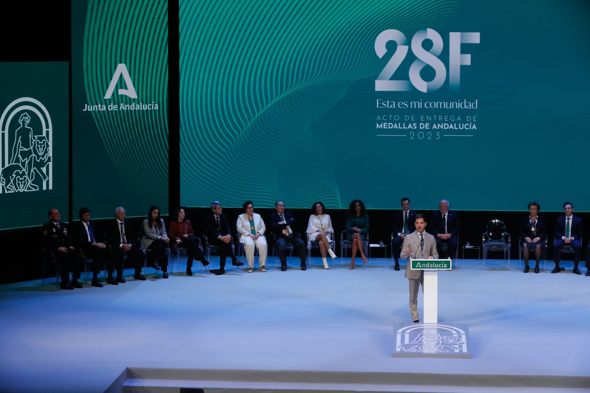 La gala del 28-F y la entrega de Medallas de Andalucía, en imágenes