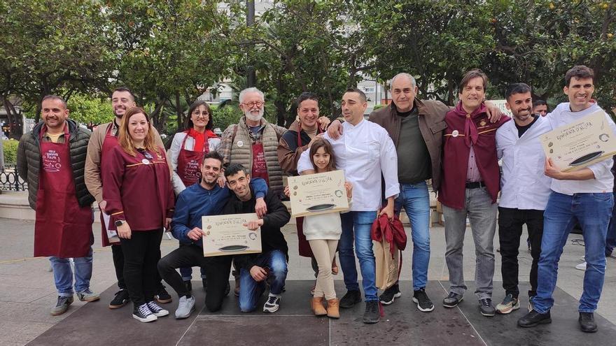 Un cocinero de Guadassuar gana el &quot;Concurs d&#039;espardenyà&quot; de Alzira