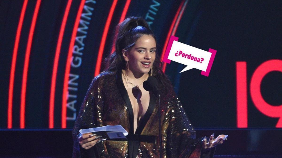 Rosalía flipándolo en el escenario