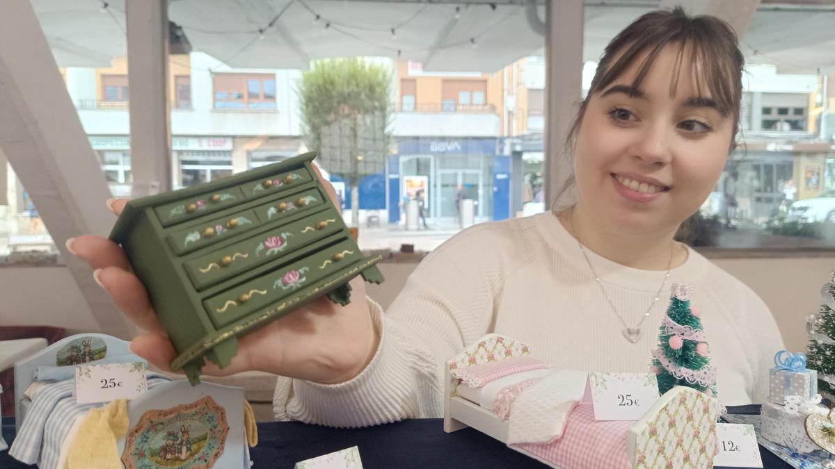La feria de miniaturas y casas de muñecas de Siero, en imágenes