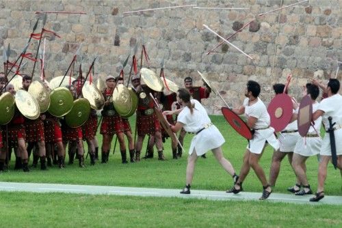 Batalla de Carthagineses y Romanos