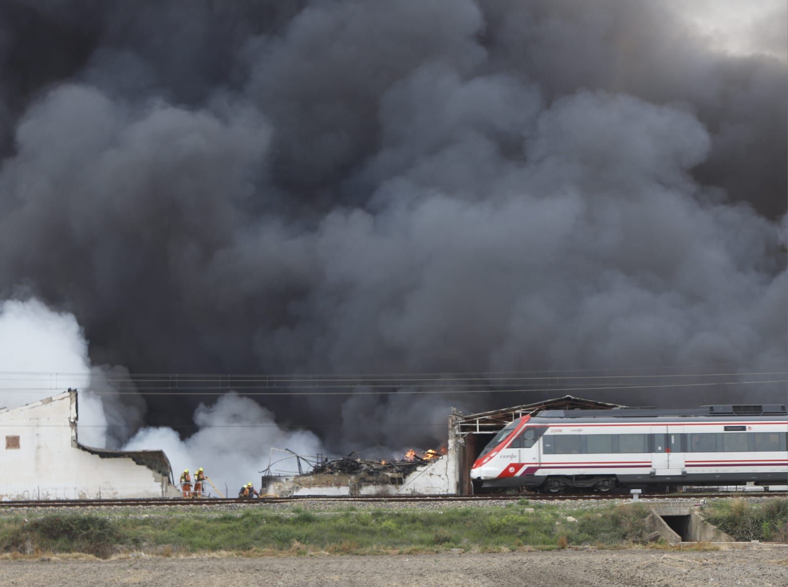 Incendio declarado en Sollana