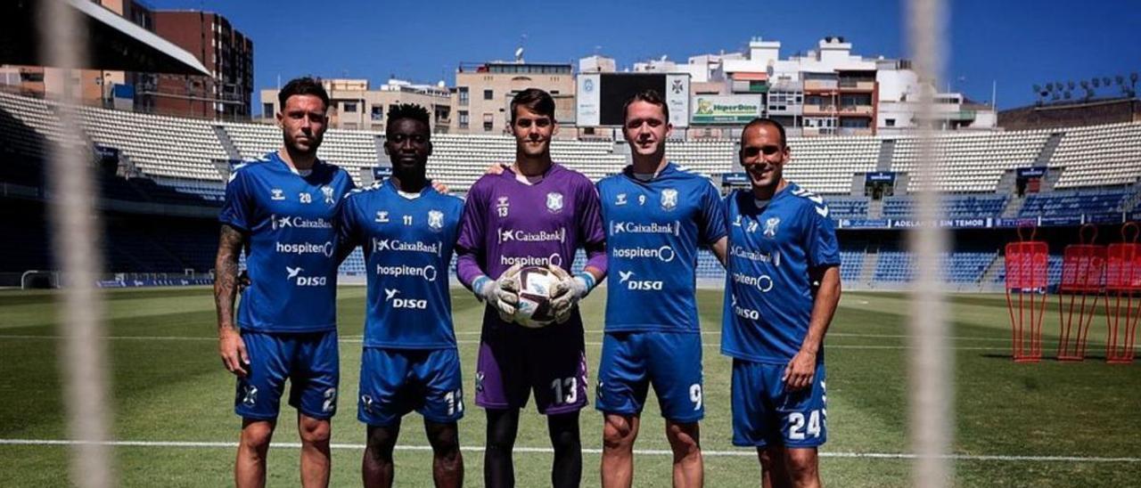 Nacho Martínez, Dauda, Javi Díaz y Nacho Martínez