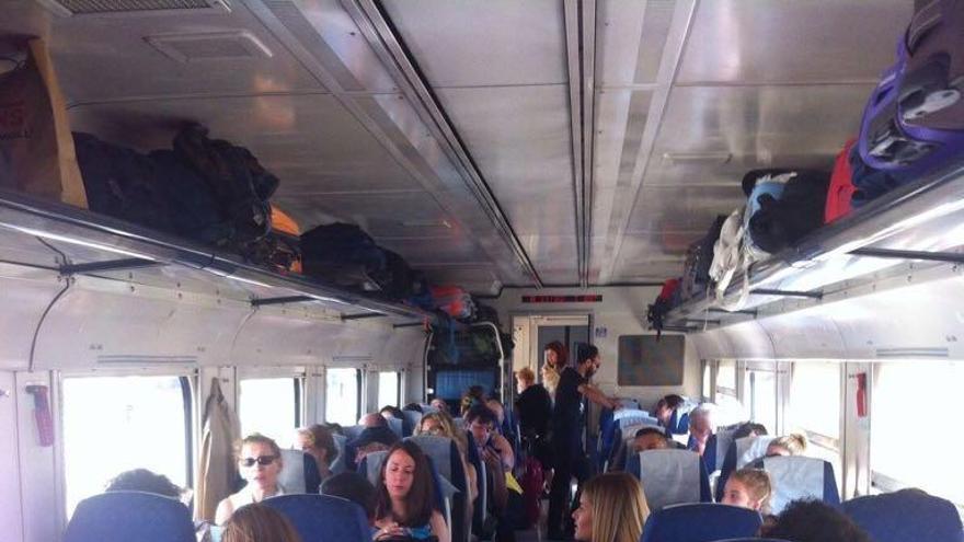 Los trenes por Extremadura sufren tres averías en el mismo día