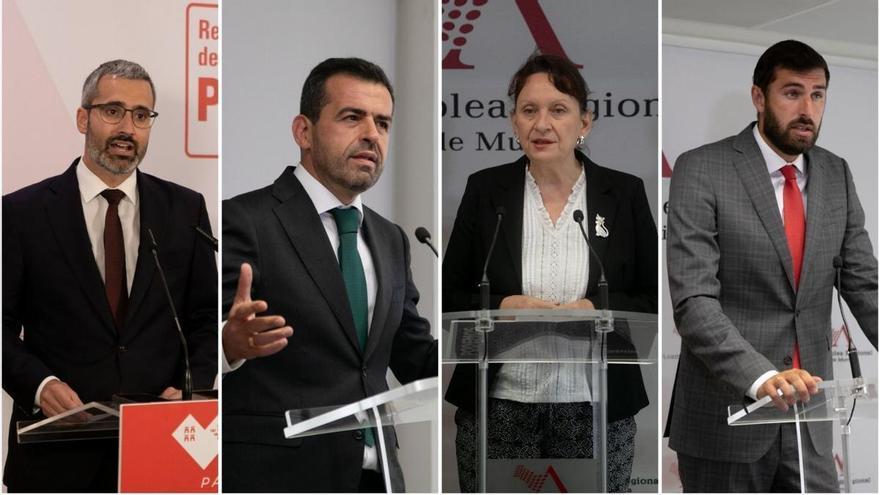 PSOE, Vox y Podemos-IU critican que López Miras no haya dicho "ni una sola palabra" sobre la trama de las prótesis