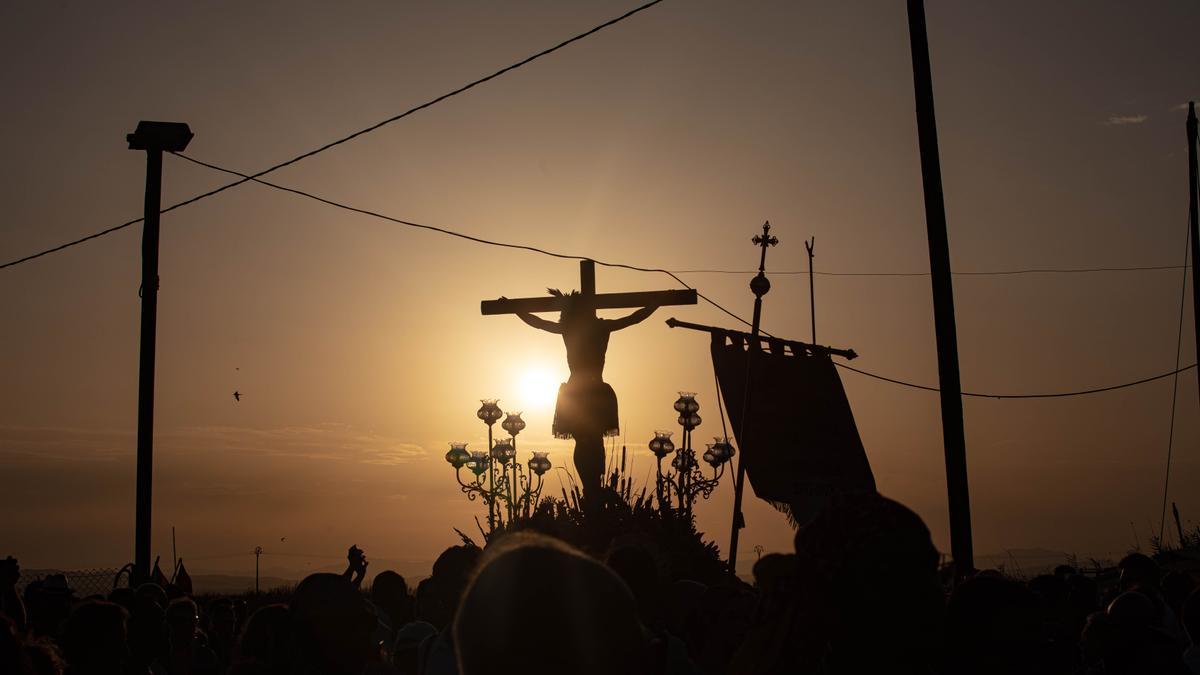 Así ha sido la romería en barca del Cristo de la Salud de El Palmar