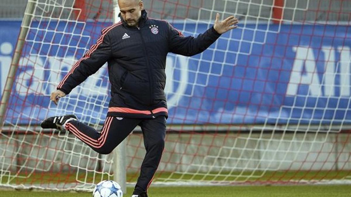 Pep Guardiola, entrenador del Bayern