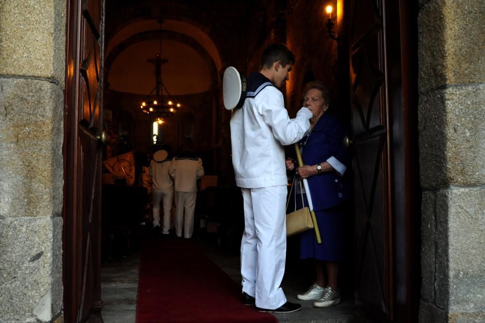 Virgen del Rosario en Vilaxoán