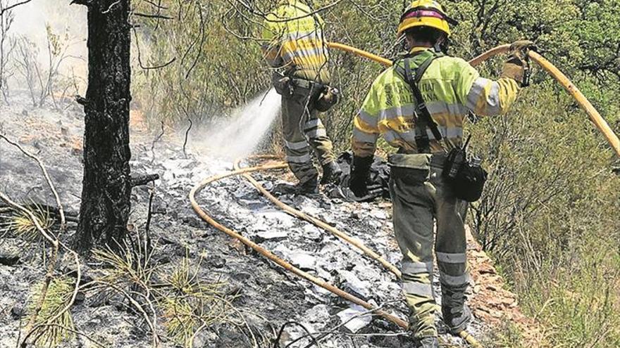 El fuego da una tregua en el inicio de año a Castellón