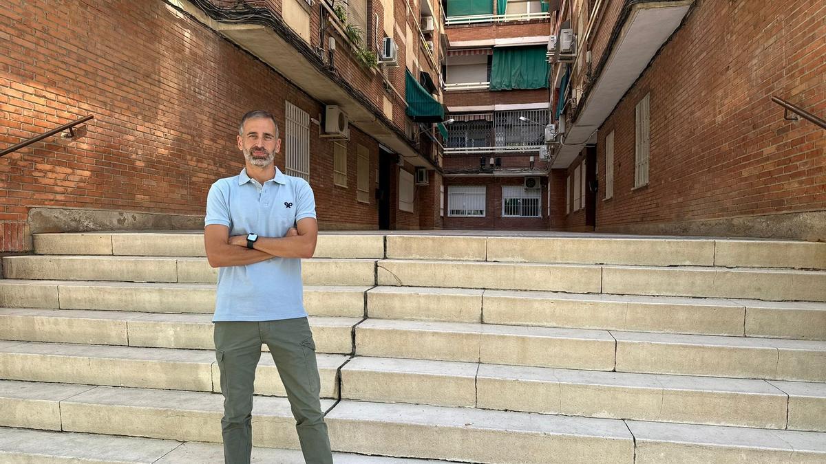 El concejal socialista en el Ayuntamiento de Córdoba, Ángel Ortiz, en una foto de archivo.