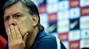L’entrenador blaugrana es mostra satisfet amb el rendiment del davanter argentí.