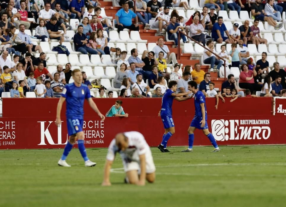 El Albacete - Oviedo en imágenes