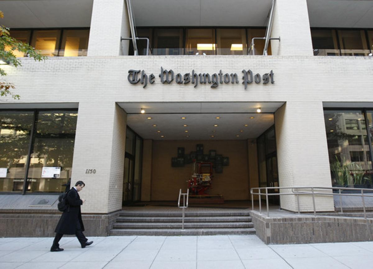 Sede del diario ’The Washington Post’, en la capital de EEUU. Sede del diario ’The Washington Post’, en la capital de EEUU.