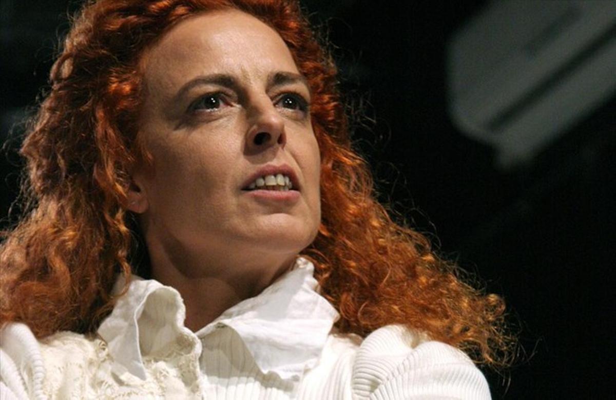 L’actriu Mercè Anglès. L’actriu Mercè Anglès.