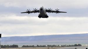 Imagen de un avión del Ejército del Aire español.