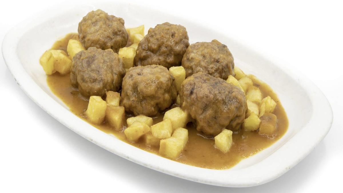 Las albóndigas de Casa Ciriaco.