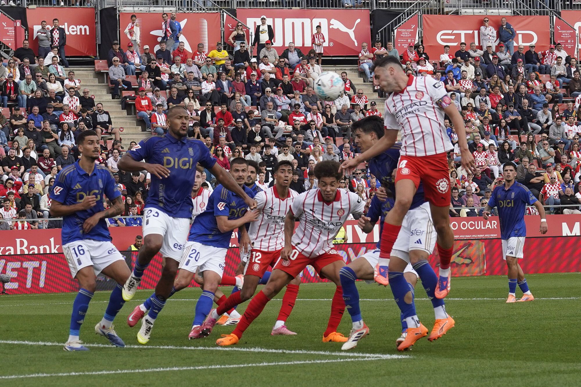 Les imatges del Girona - Reial Oviedo
