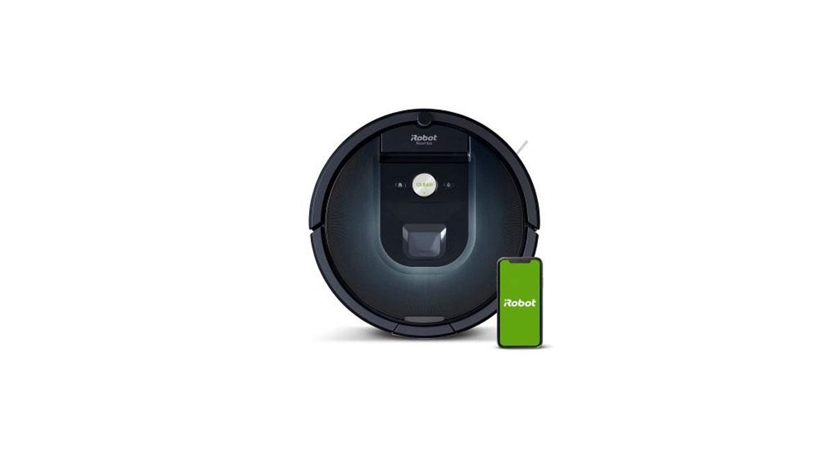 Ofertas del CyberMonday: Robot aspirador Wi-Fi iRobot Roomba 981.