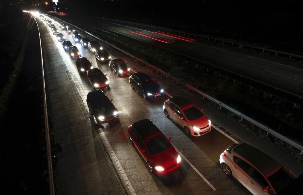 Accidente de tráfico en la "Y"