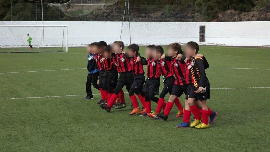 Jugadores del Escuela Municipal de Fútbol Arafo