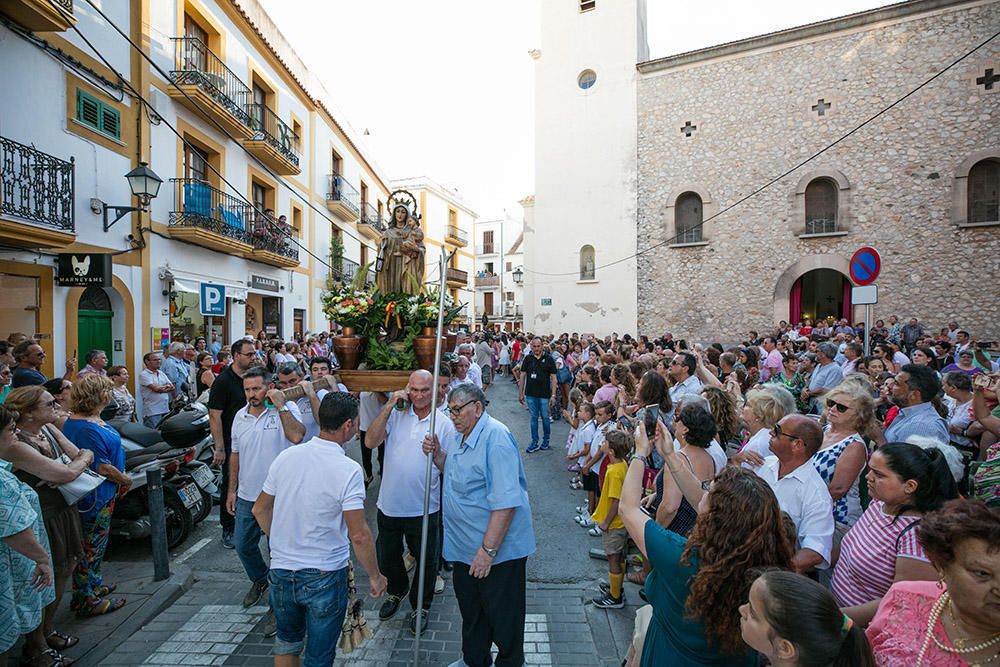 Procesión de la Virgen del Carmen en Ibiza