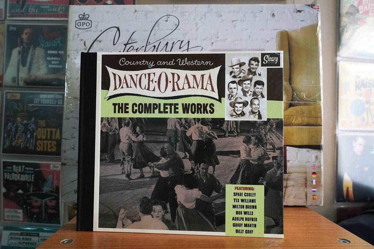 Reedición de siete históricos discos de pizarra de música country, uno de los trabajos del sello malagueño.