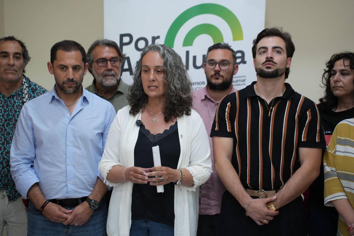 La noche electoral en la sede de Por Andalucía, en imágenes La noche electoral en la sede de Por Andalucía, en imágenes
