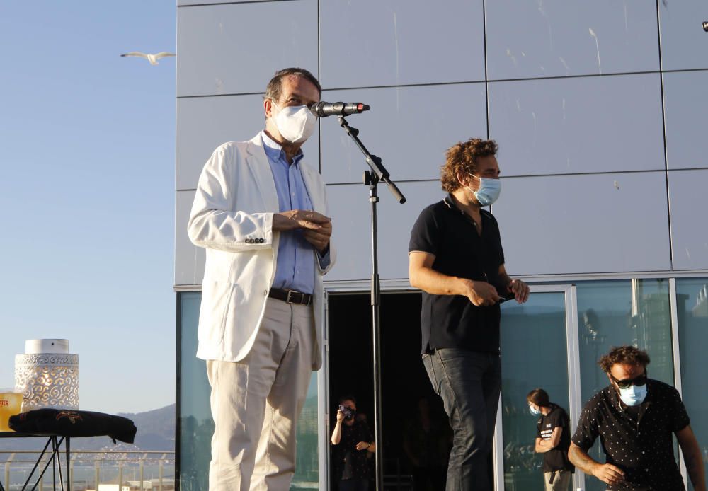 El concierto de MCLan, en la terraza del Auditorio Mar de Vigo