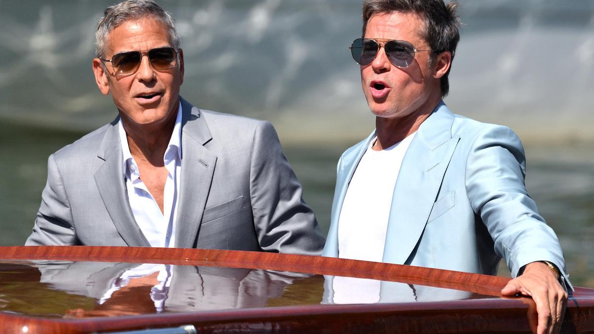 La Mostra saca brillo a George Clooney y Brad Pitt