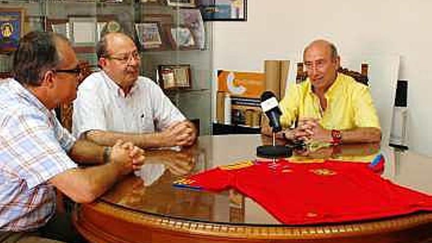 Paco Jiménez en el Ayuntamiento.