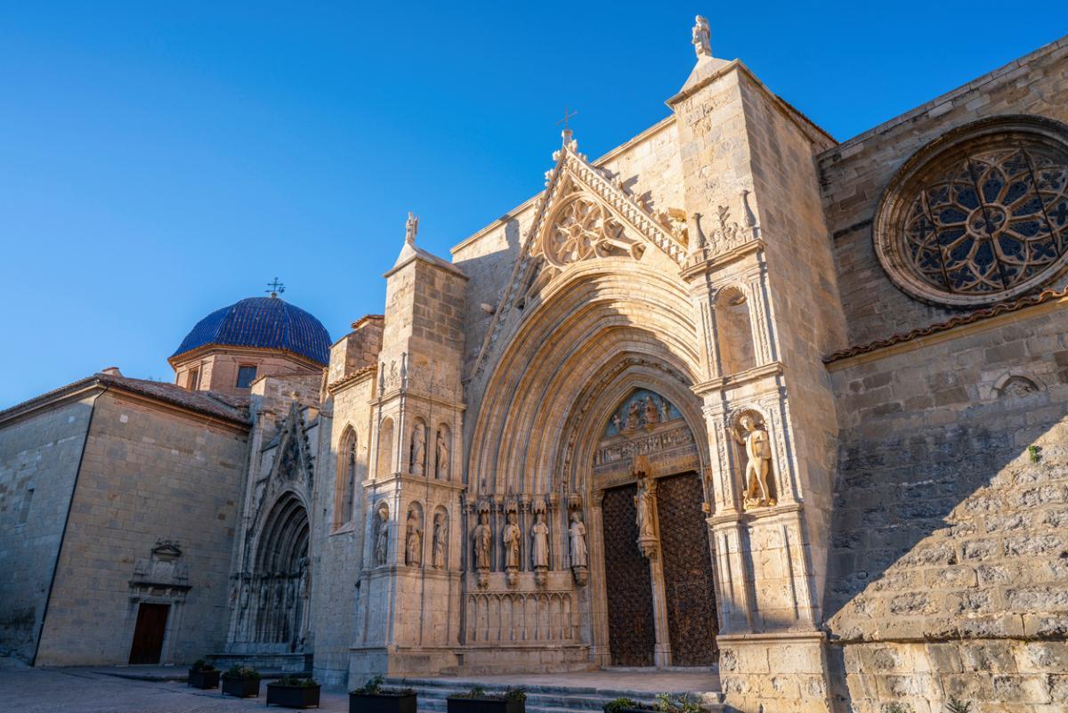 La iglesia de Santa María de Morella (Castellón)