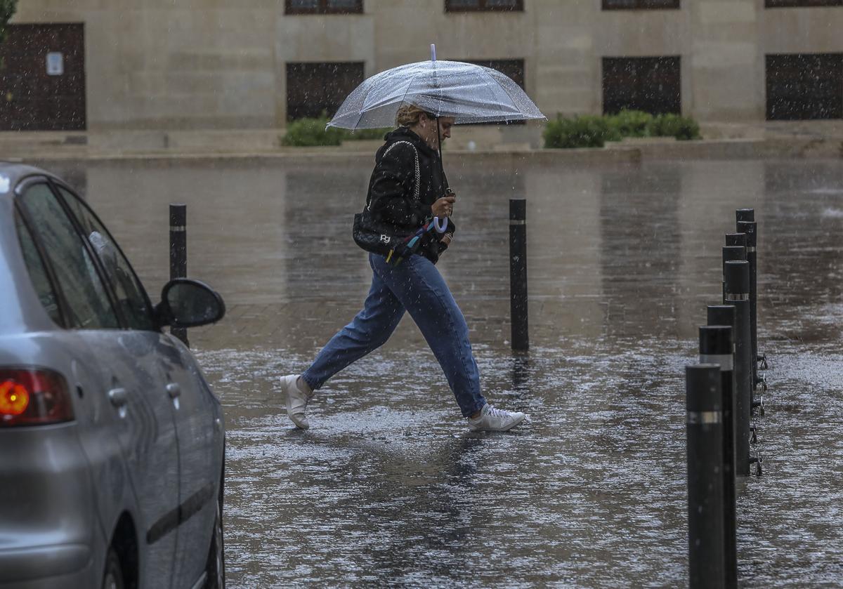 La previsión apunta a que entre el sábado y el lunes las lluvias harán acto de presencia en la provincia de Alicante.