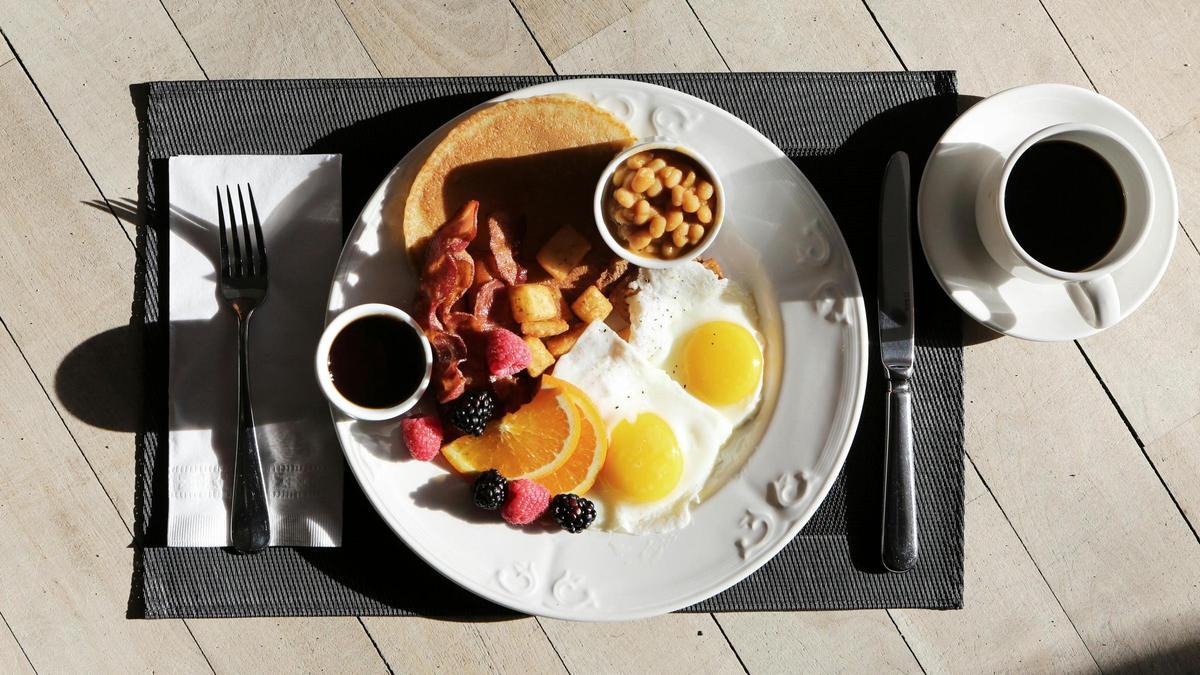 Un desayuno