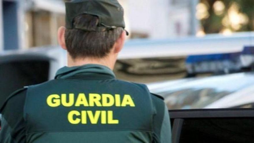 La Guardia Civil tras un operativo.