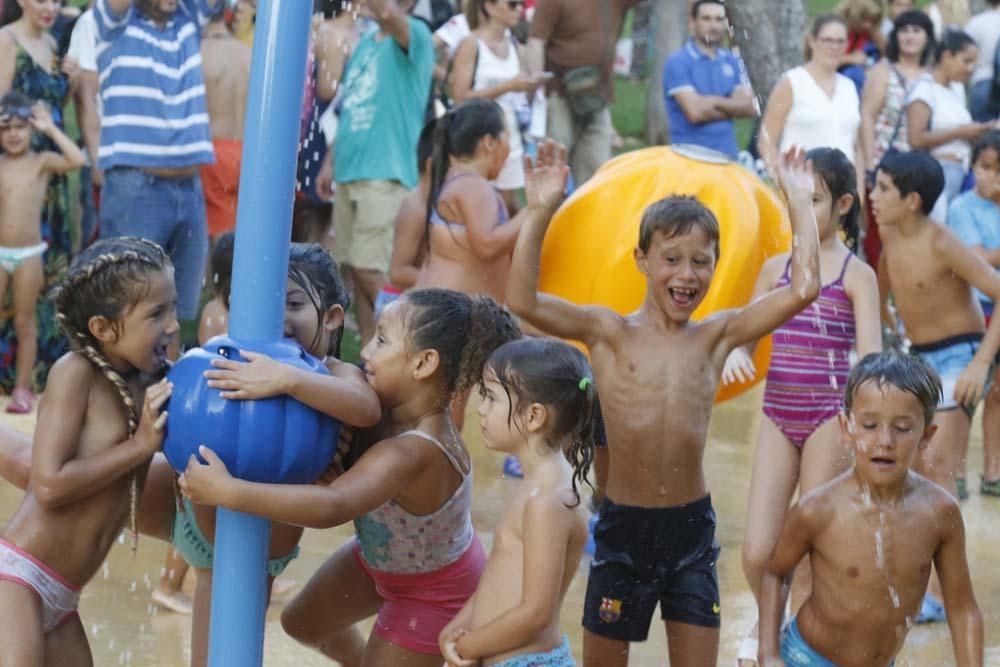 Tarde de bañador en la Ciudad de los Niños