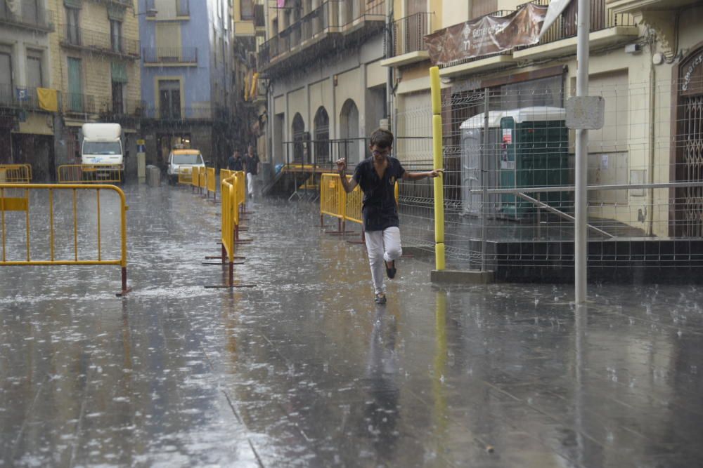 La tronada, ajornada per la pluja